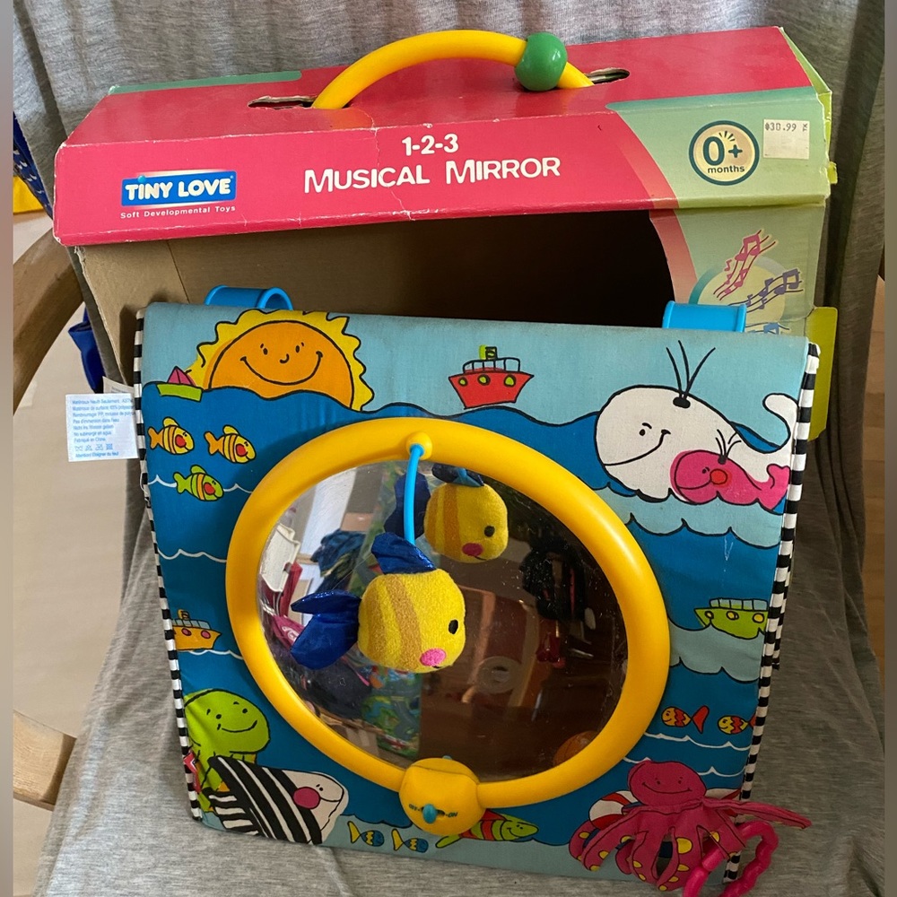Tiny Love 1-2-3 musical mirror for baby